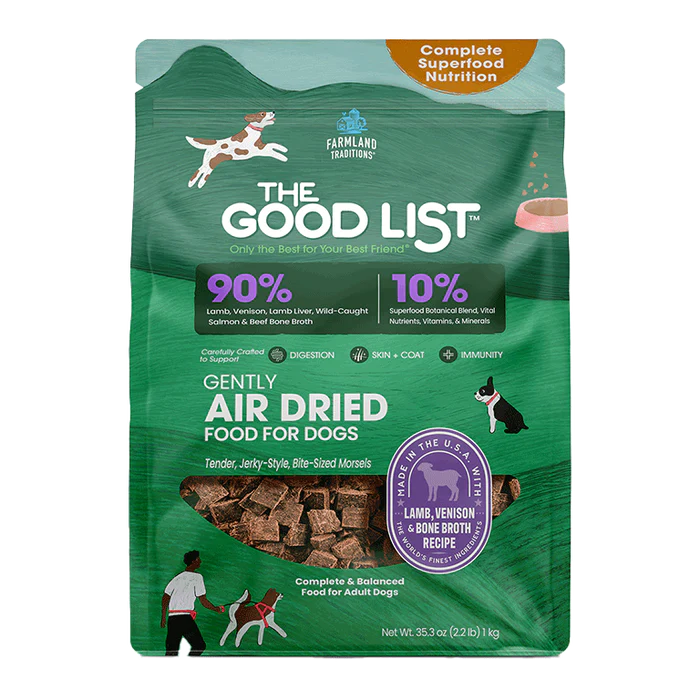 The Good List Air-Dried Lamb & Venison 2.2lb