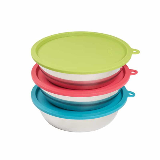 Messy Mutts Bowl & Cover 6 Piece Sets